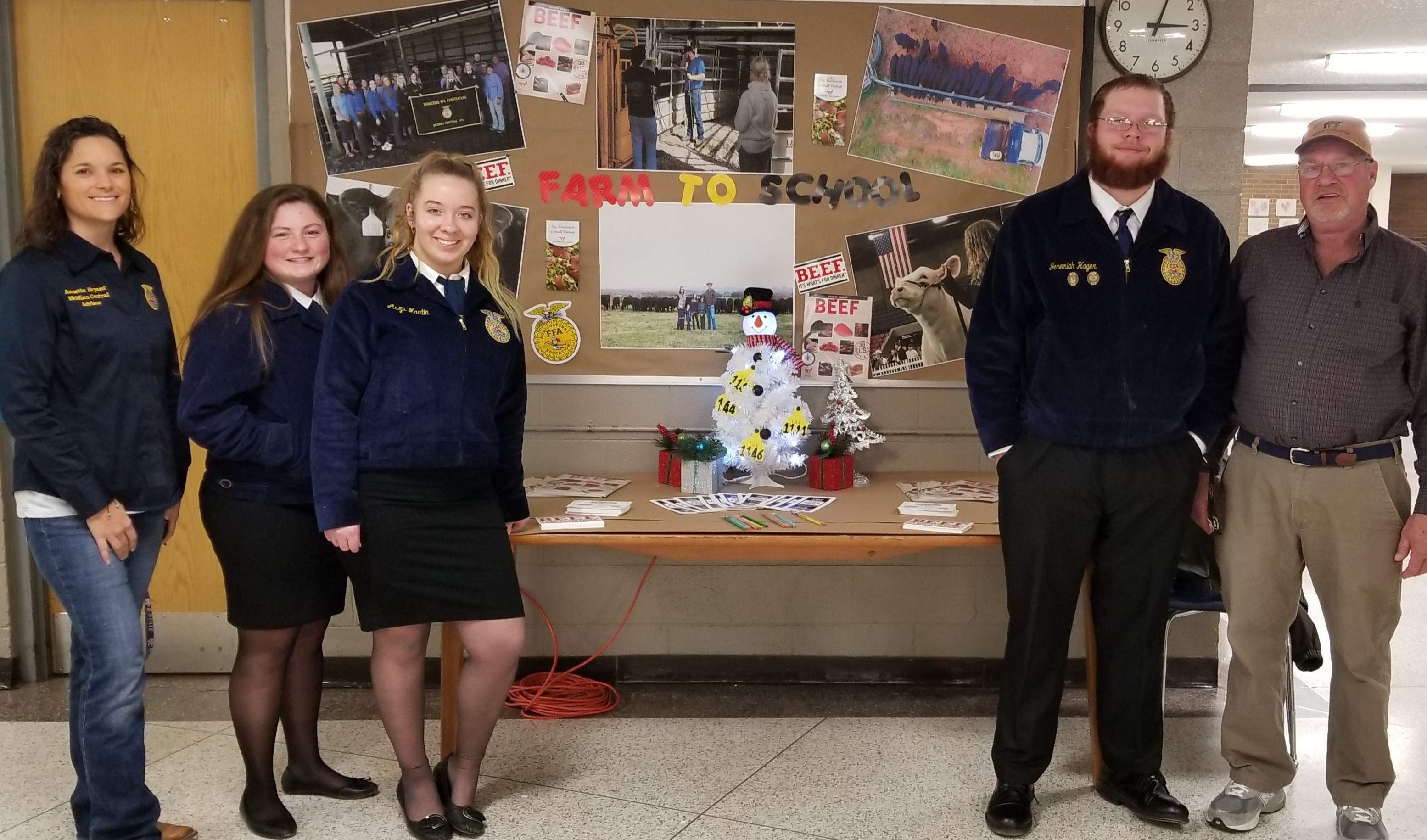 MCMINN COUNTY STUDENTS PRODUCE BEEF FOR SCHOOL LUNCHES