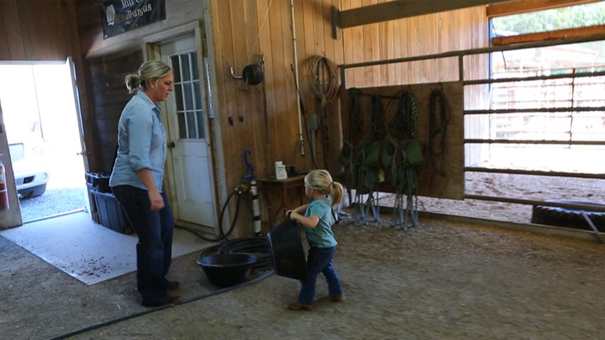 Traci Middleton and child 